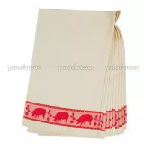 Салфетка вафельная "Ферма" 30х50 свинки Салфетка вафельная "Ферма" 30х50 свинки